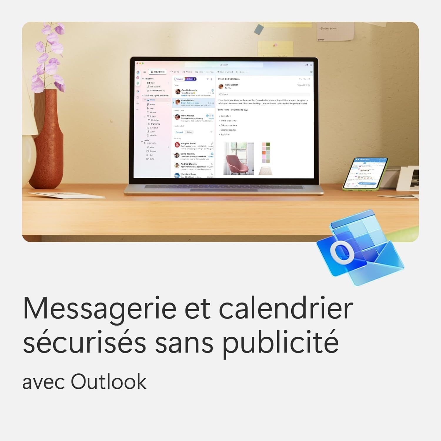 Applications Microsoft 365 sur différents appareils