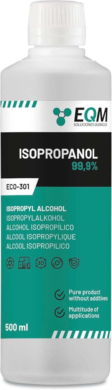 Vue principale : Alcool isopropylique pur 99.9% EQM 1L