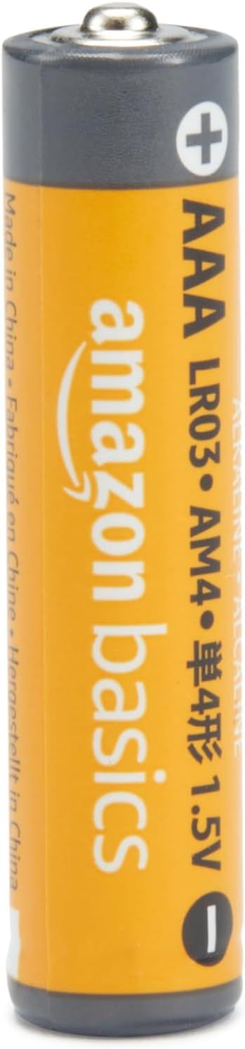Détail et caractéristiques : Amazon Basics 36 x AAA High Performance Alkaline Batteries, 1.5V, 10 Year Shelf Life