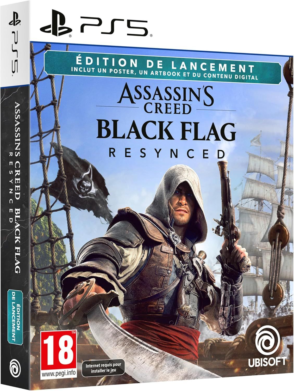 Aperçu du Jackdaw dans Assassin's Creed Black Flag Resynced