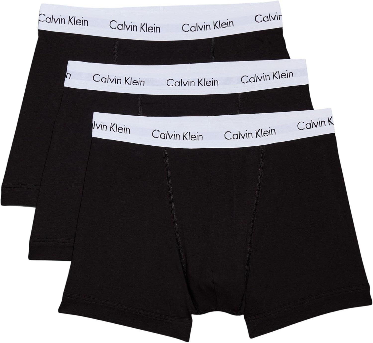 Vue principale : Caleçons Calvin Klein pour homme en pack de 3
