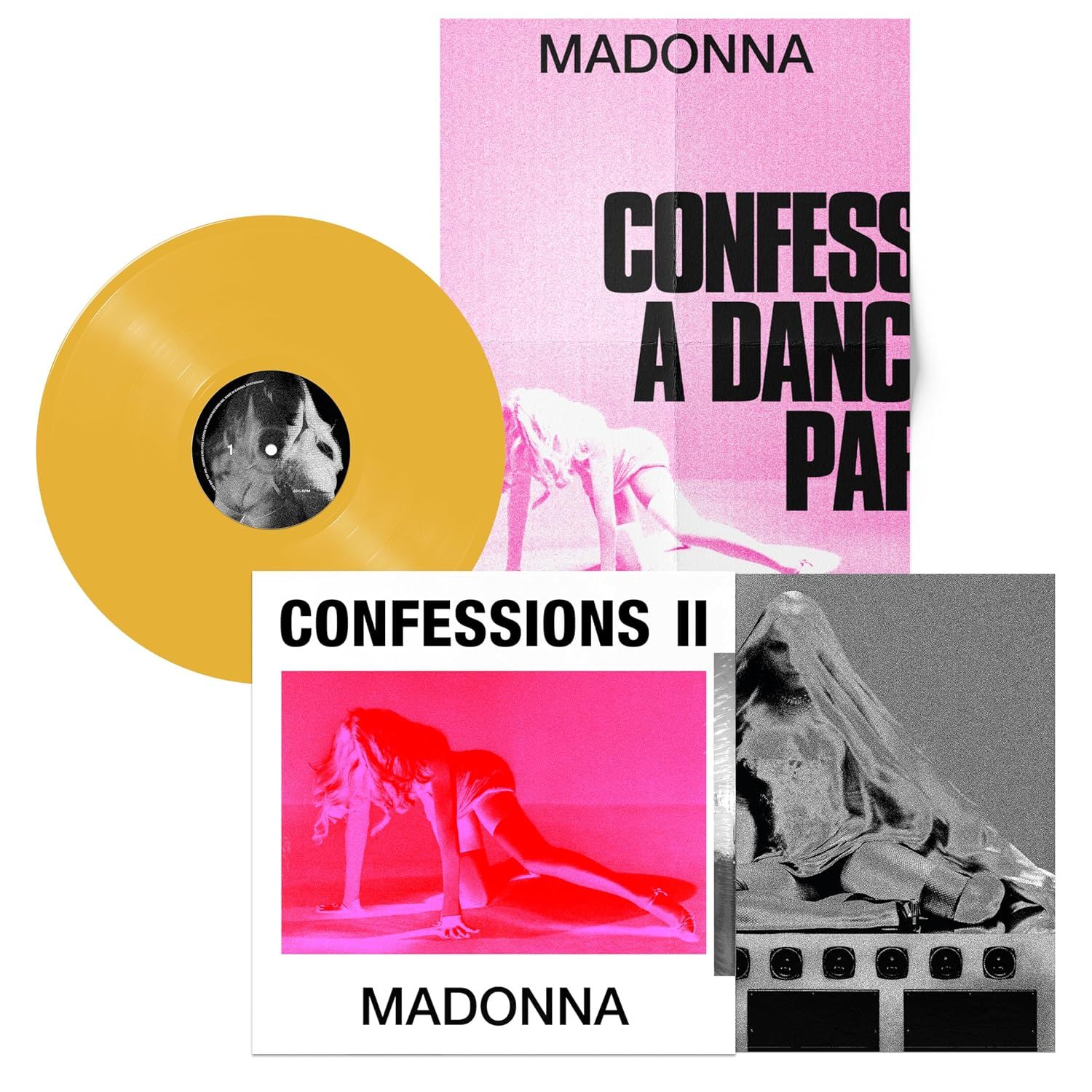 Détail de la pochette de l'album Confessions II