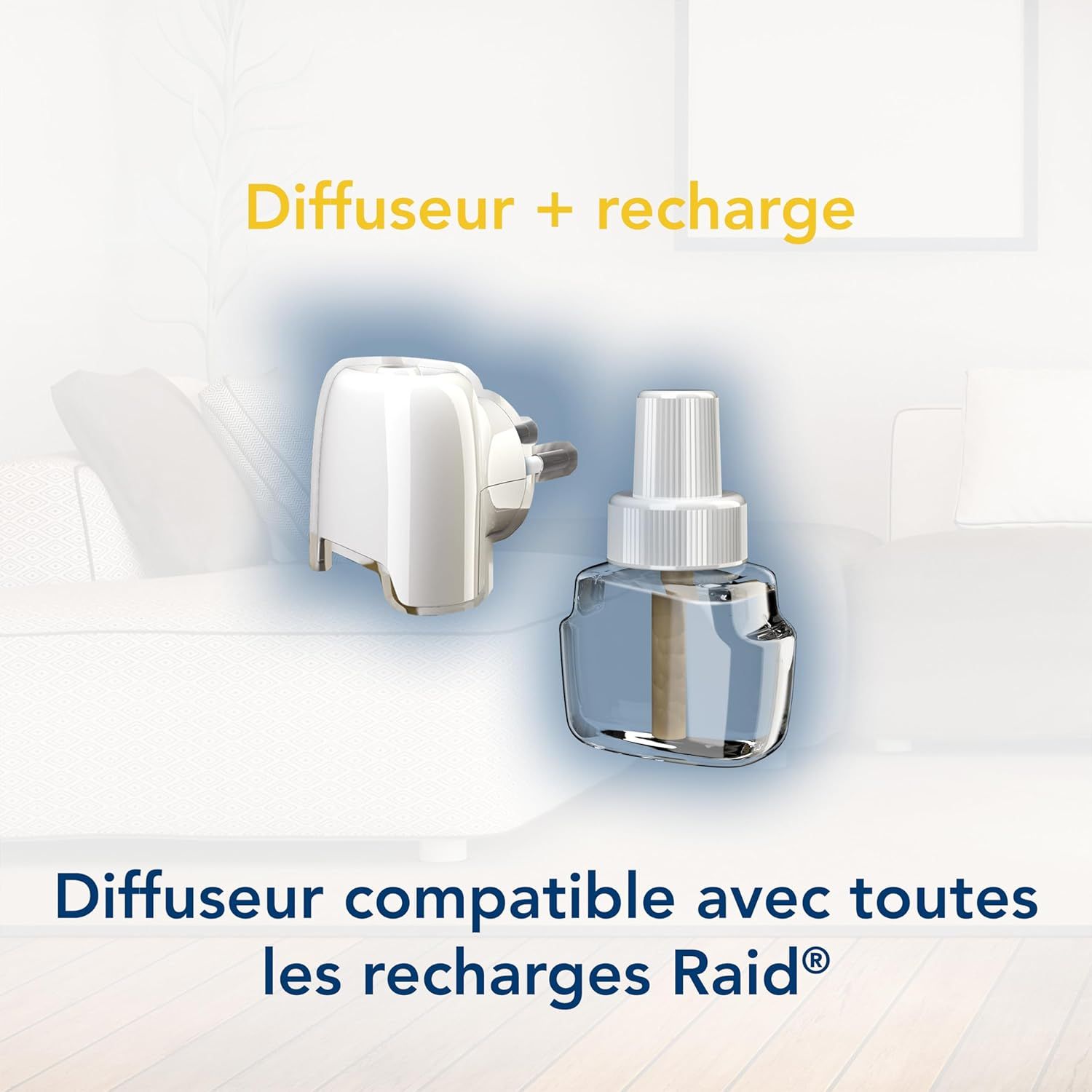 Pack complet du diffuseur Raid avec 3 diffuseurs et 3 recharges