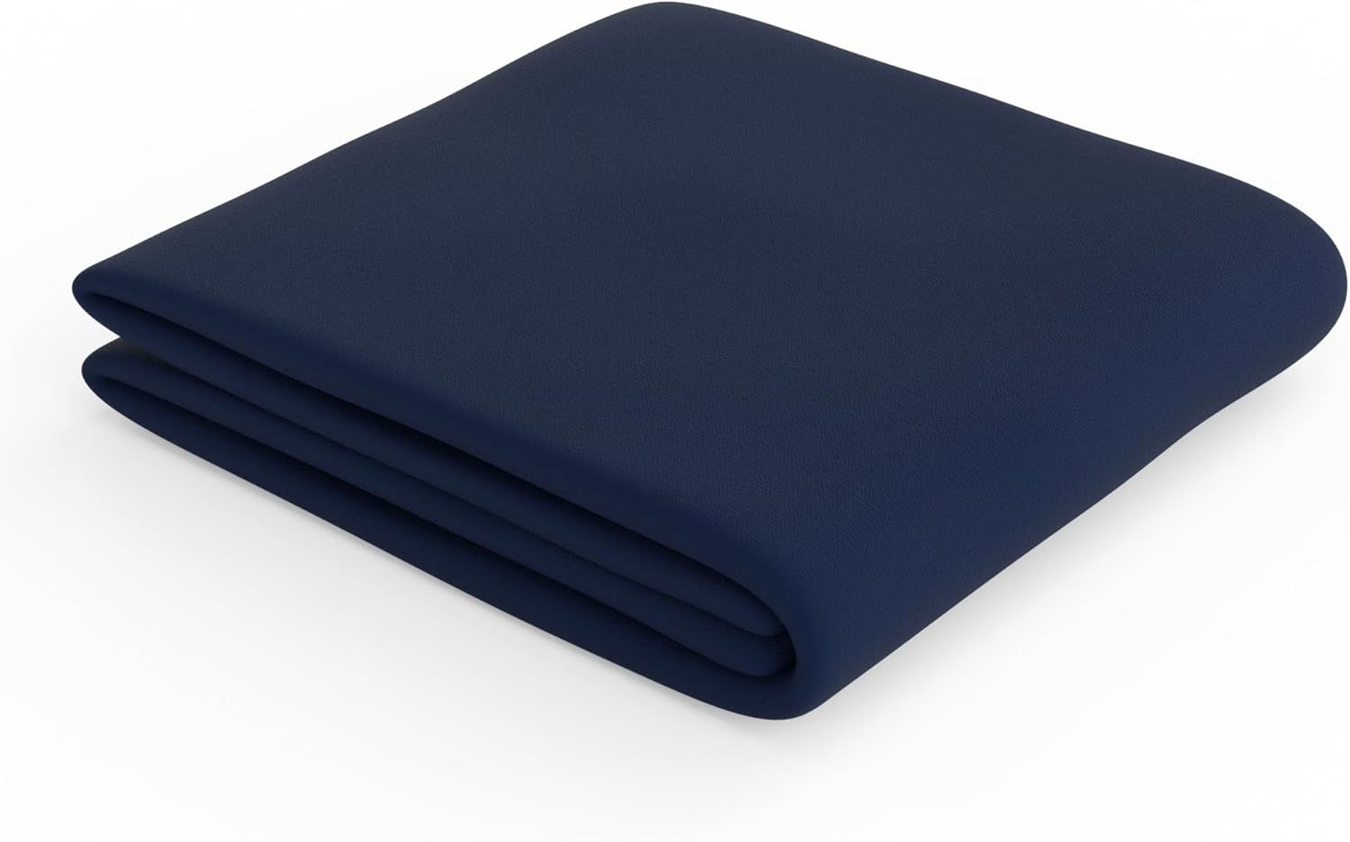 Vue d'ensemble du drap housse sur un lit, avec détails des finitions