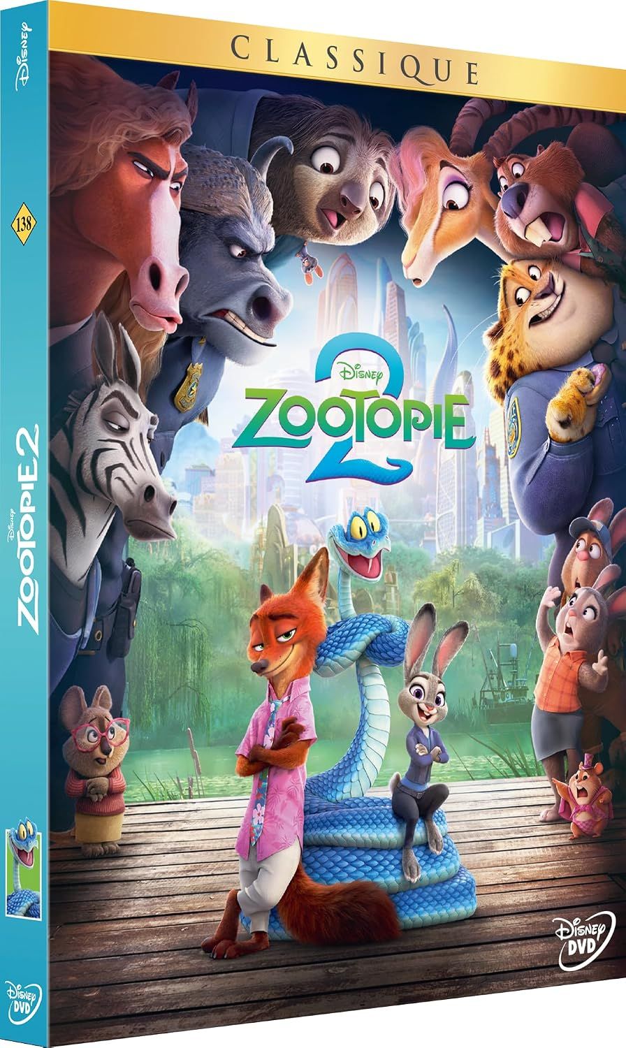 Vue principale : Film Zootopia 2 en DVD ou Blu-ray