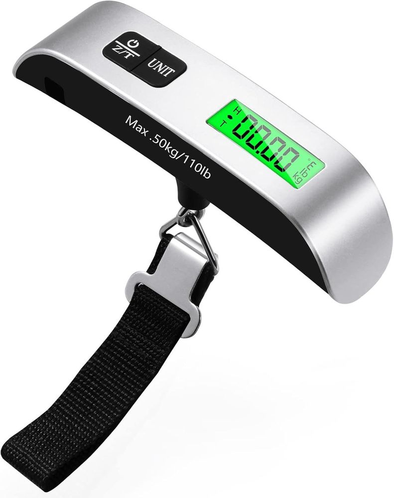 Vue principale : Blendura Blendura Portable Digital Luggage Scales, Travel Suitcase Scales with Tare Function, Maximum Capac…