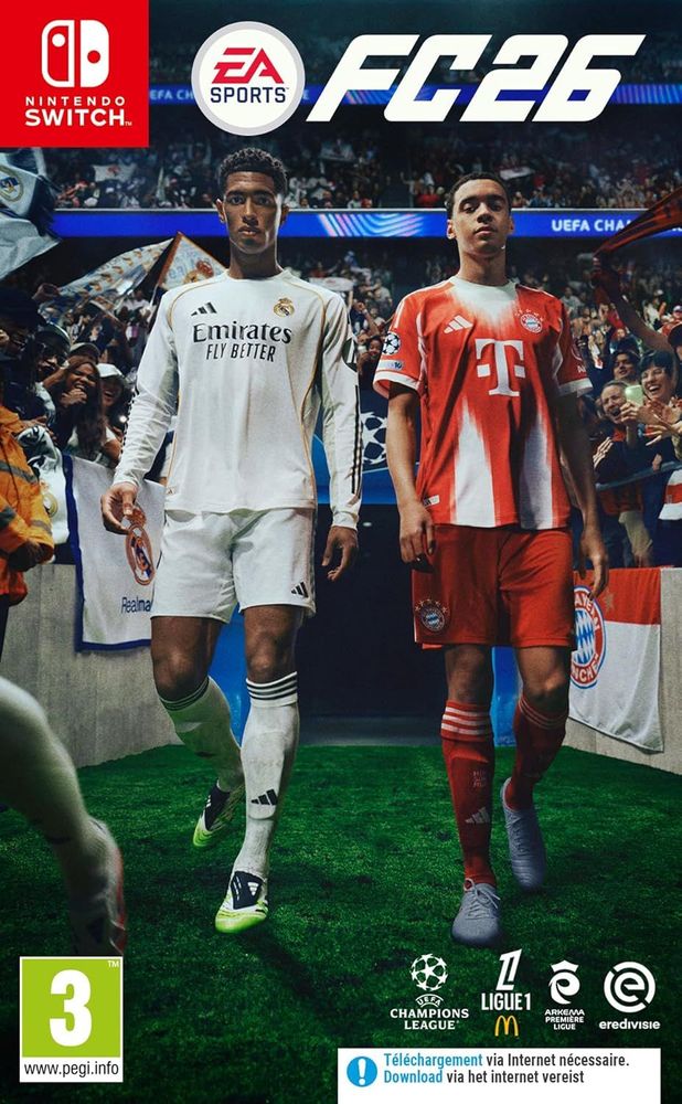 Vue principale : Jeu vidéo EA SPORTS FC 26 Standard Edition pour Nintendo Switch