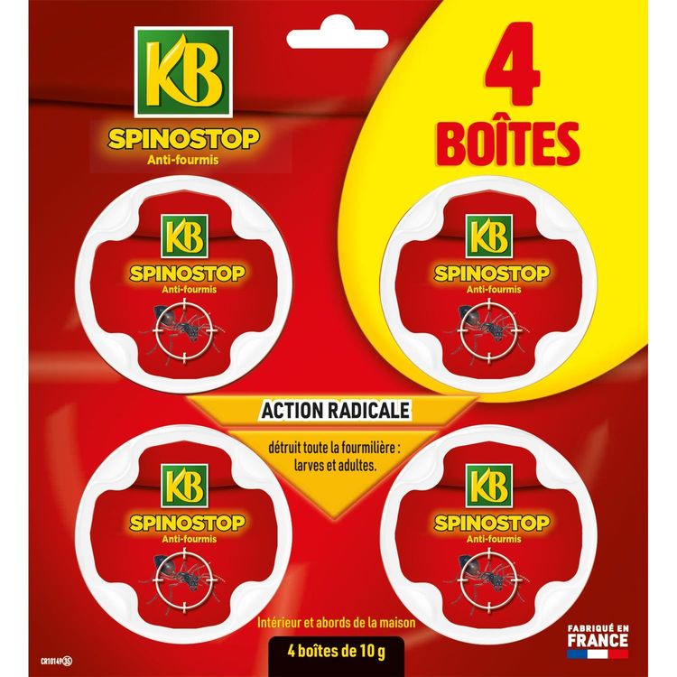 Vue principale : Boîtes appâts anti-fourmis KB Home Defense Spinosad