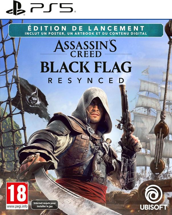 Vue principale : Assassin's Creed Black Flag Resynced Edition PS5