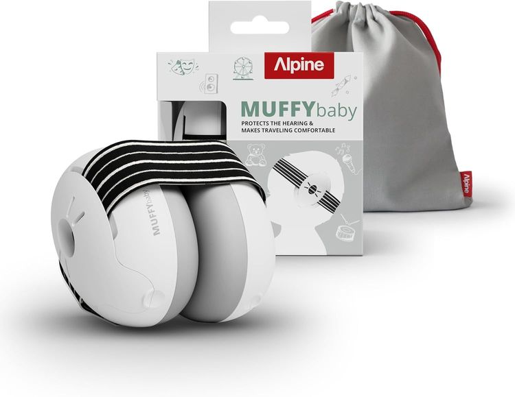 Vue principale : Casque anti-bruit Alpine Muffy pour bébé