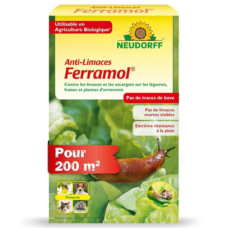 Vue principale : Granules anti-limaces Ferramol Neudorff 1 kg
