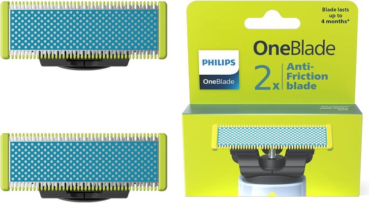 Vue principale : Lames Philips OneBlade anti-friction