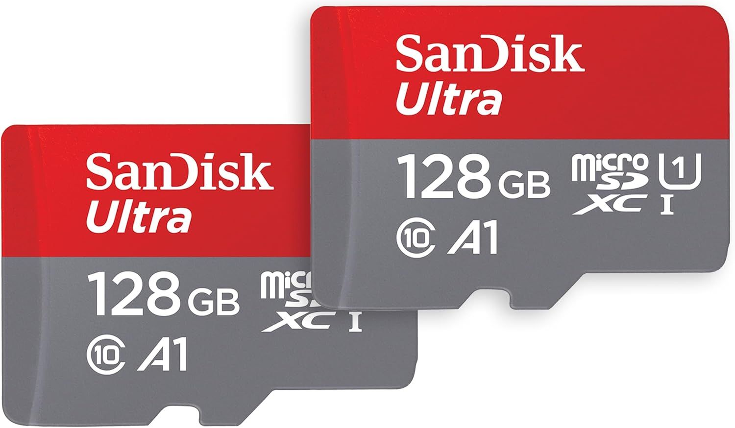 Vue principale : Carte microSD 128 Go SanDisk Ultra UHS-I A1