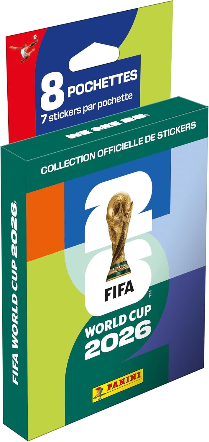 Vue principale : Pack Panini Coupe du Monde 2026 - 56 autocollants