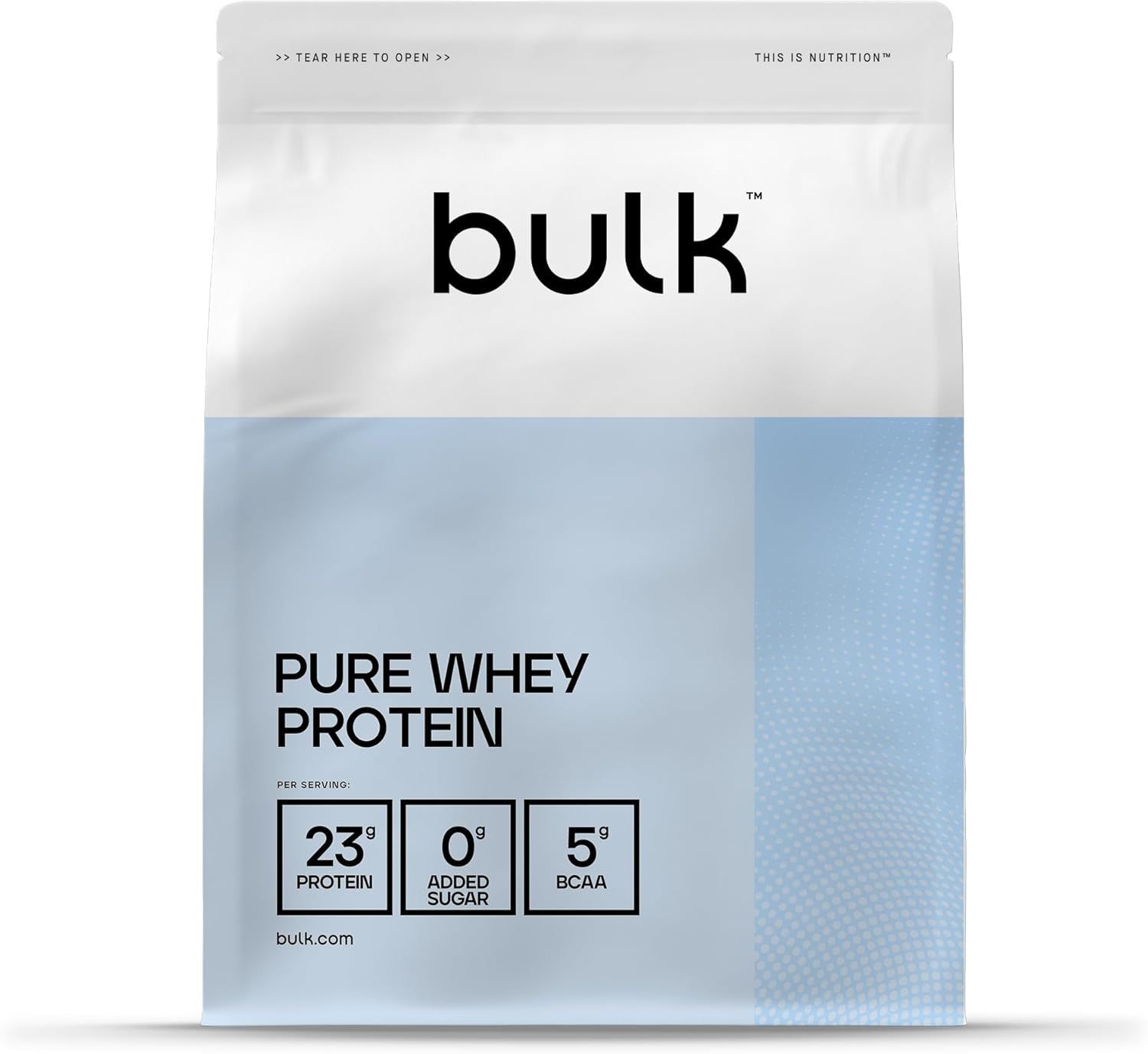 Vue principale : Protéine vanille Bulk 1 kg pour muscles