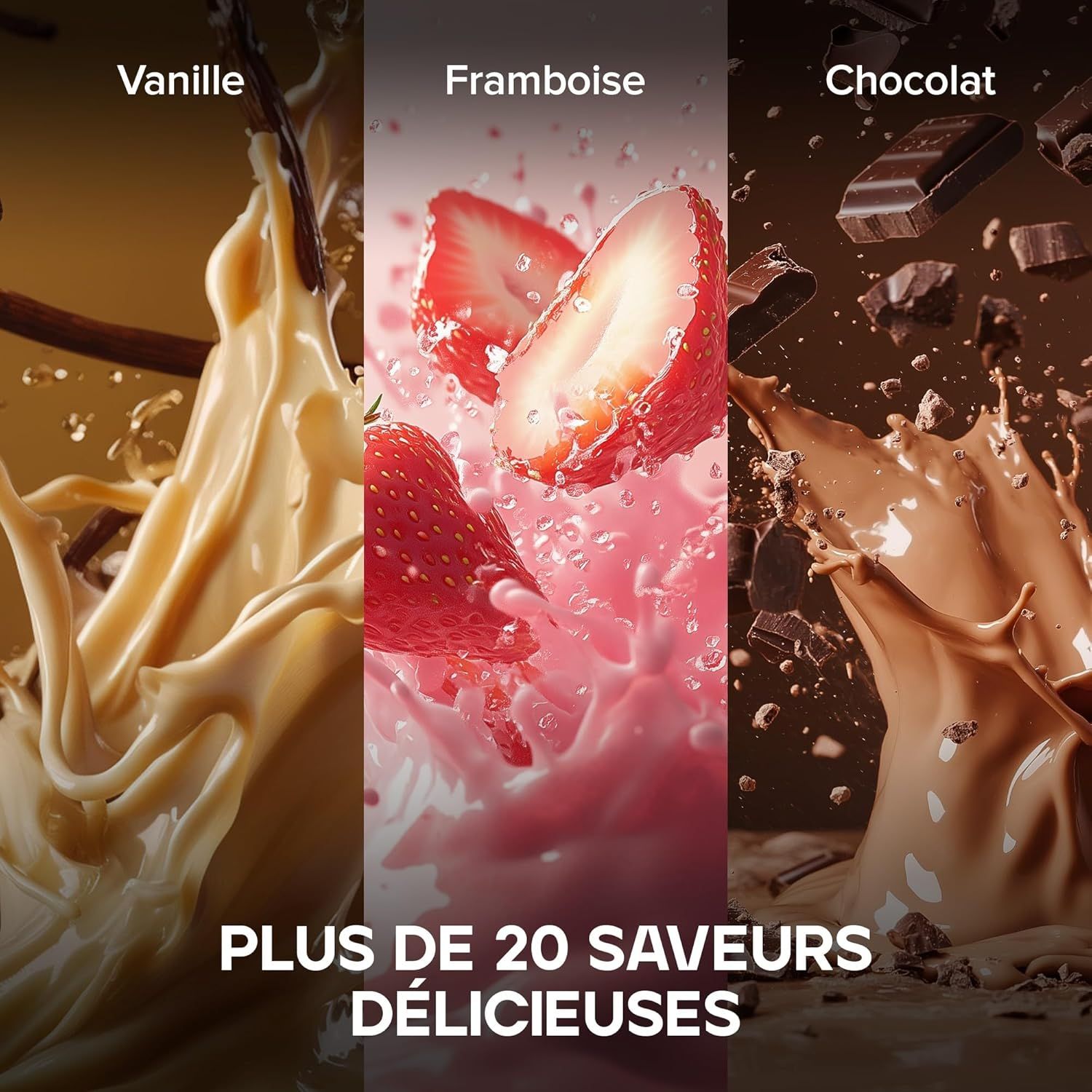 Préparation culinaire utilisant la protéine en poudre Bulk Pure Whey Vanille