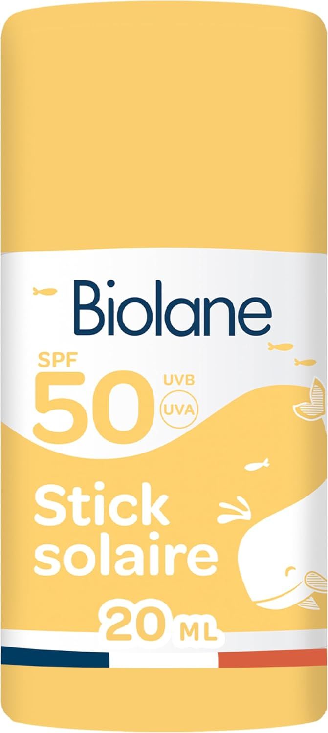Vue principale : Stick solaire SPF50 Biolane pour bébé