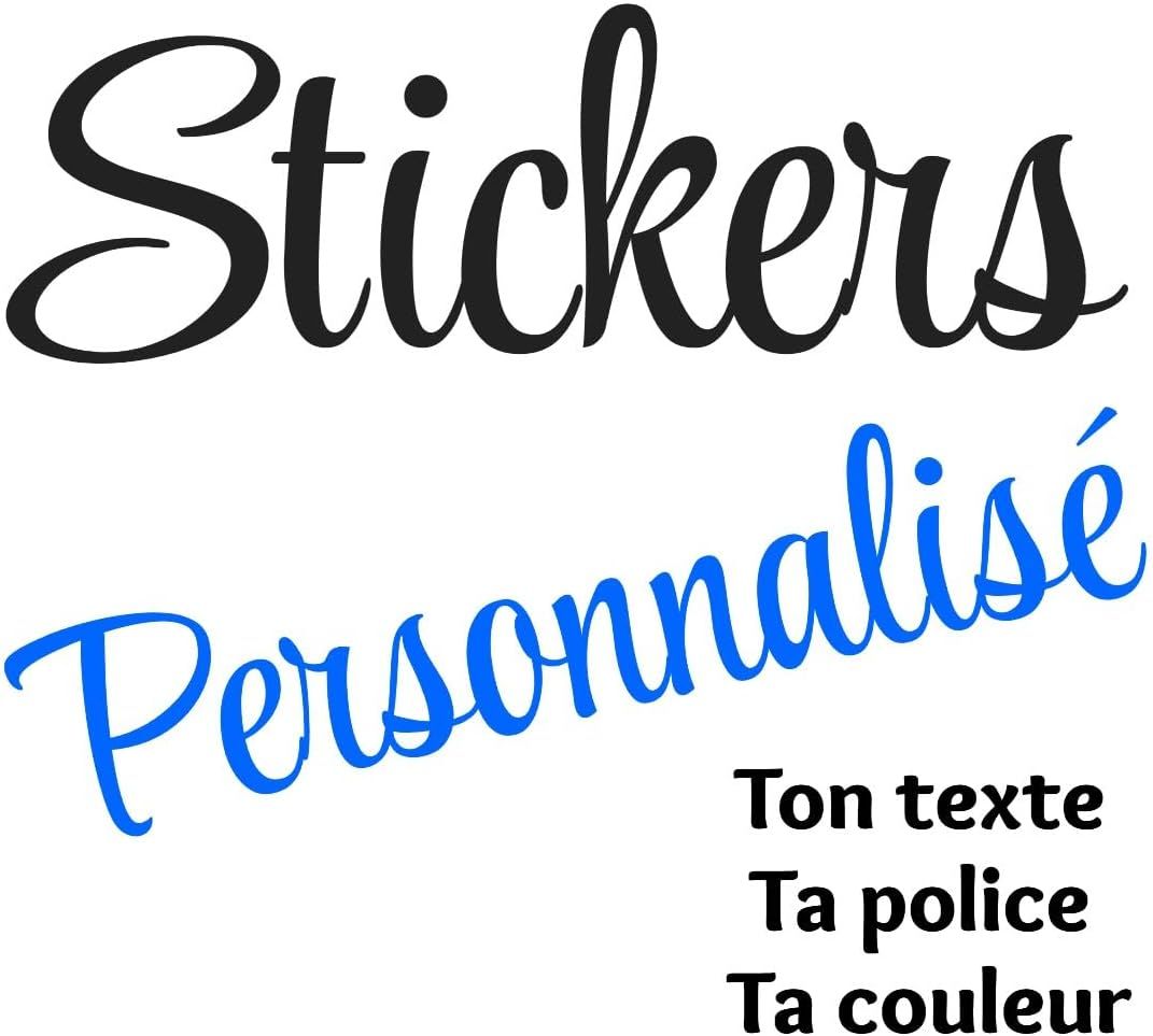 Vue principale : Stickers personnalisés en vinyle pour murs et objets